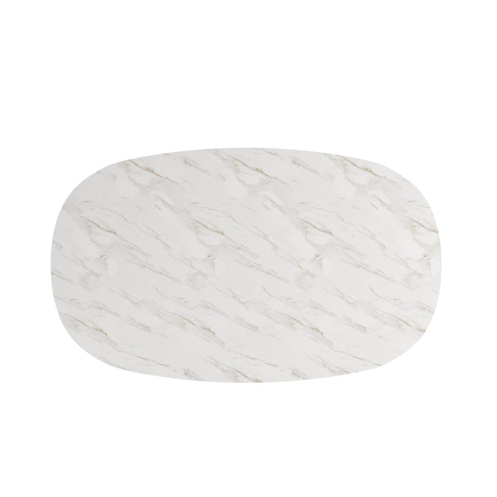 Verge Oval Cocktail Table