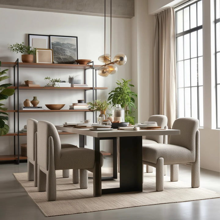 SwayLiving Catalina Beige Dining Chair - Set of 2 DINING CHAIRS