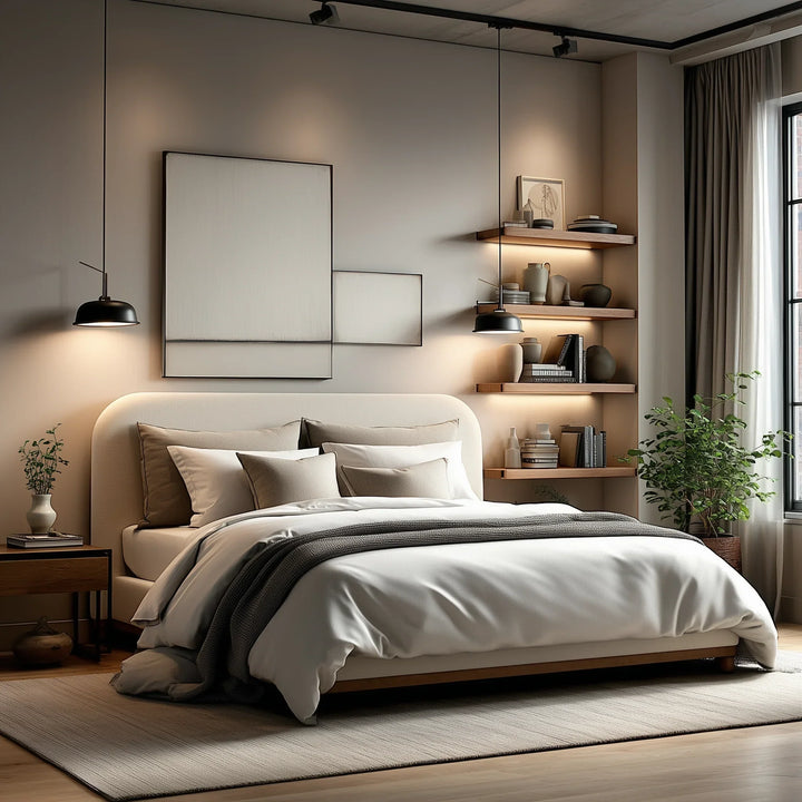SwayLiving Madera Upholstered Bed BEDS