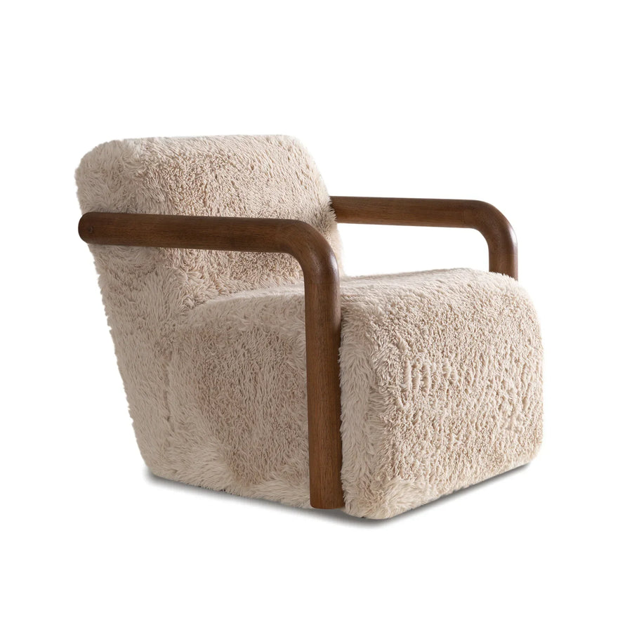 SwayLiving Muir Swivel Rocker Accent Chair ACCENT + LOUNGE CHAIRS
