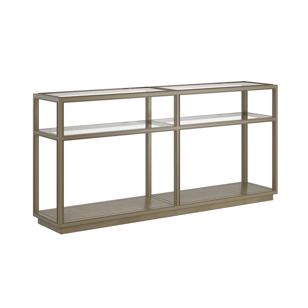 Glaze Console Table-Quartz