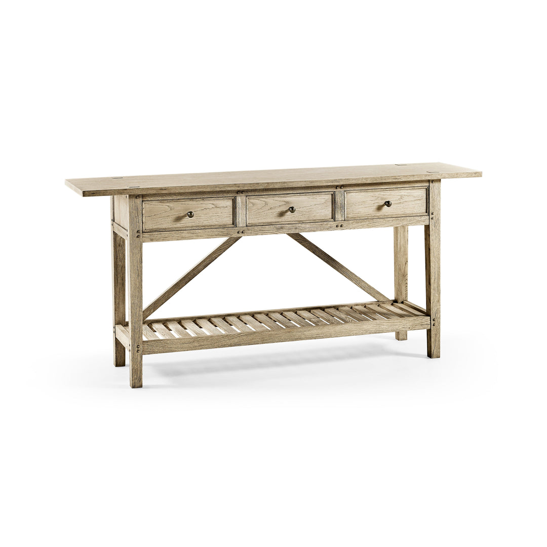 SwayLiving Timeless Inclination Rustic French Console Table CONSOLE TABLES