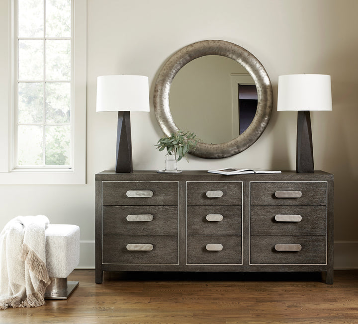 Prado Bench in Bright Graphite Finish