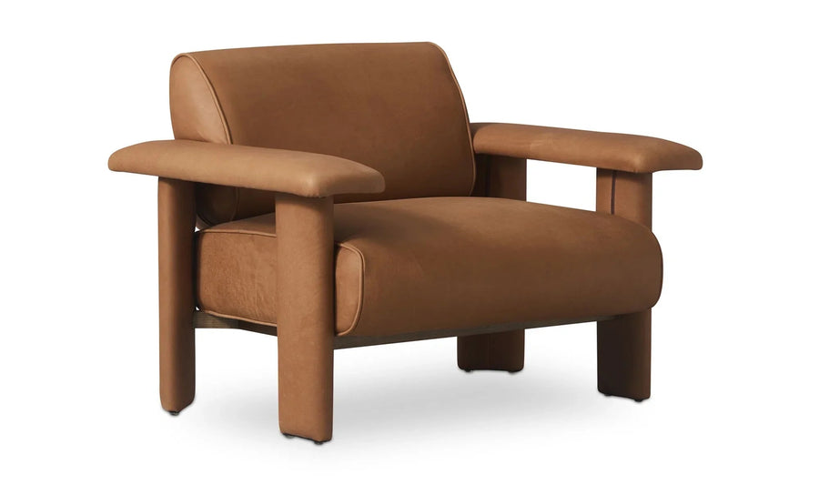 Marcello Lounge Chair Tan - SwayLiving