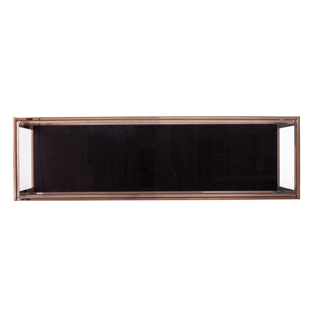 SwayLiving Lexina Glass-Top Console Table CONSOLE TABLES