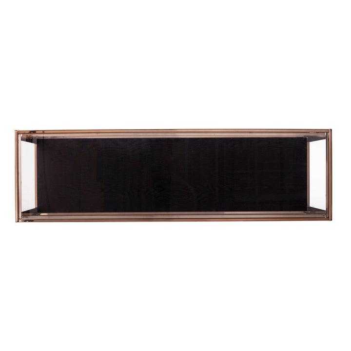 SwayLiving Lexina Glass-Top Console Table CONSOLE TABLES