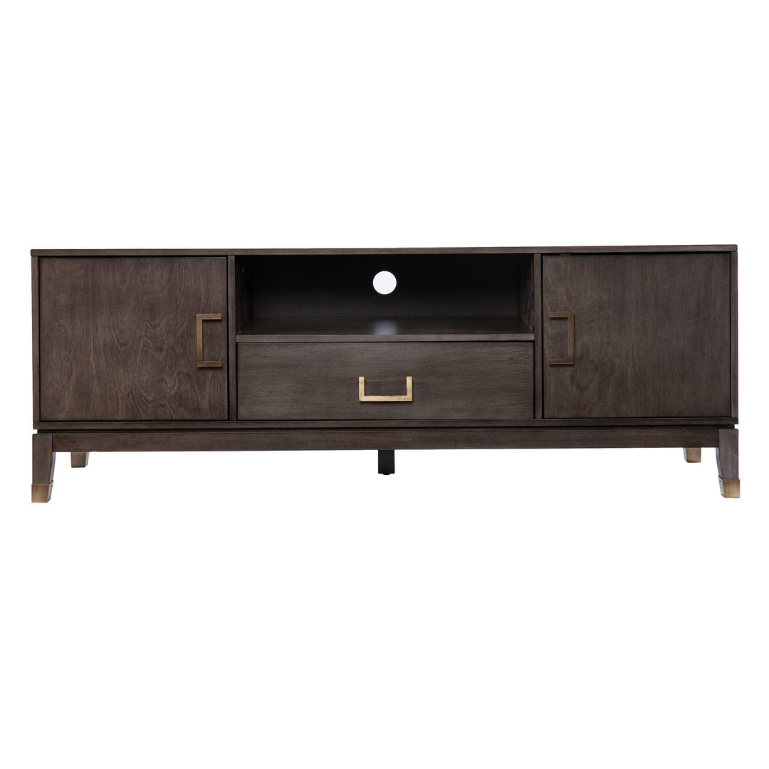 SwayLiving Brenting Media Stand w/ Storage MEDIA + TV STANDS