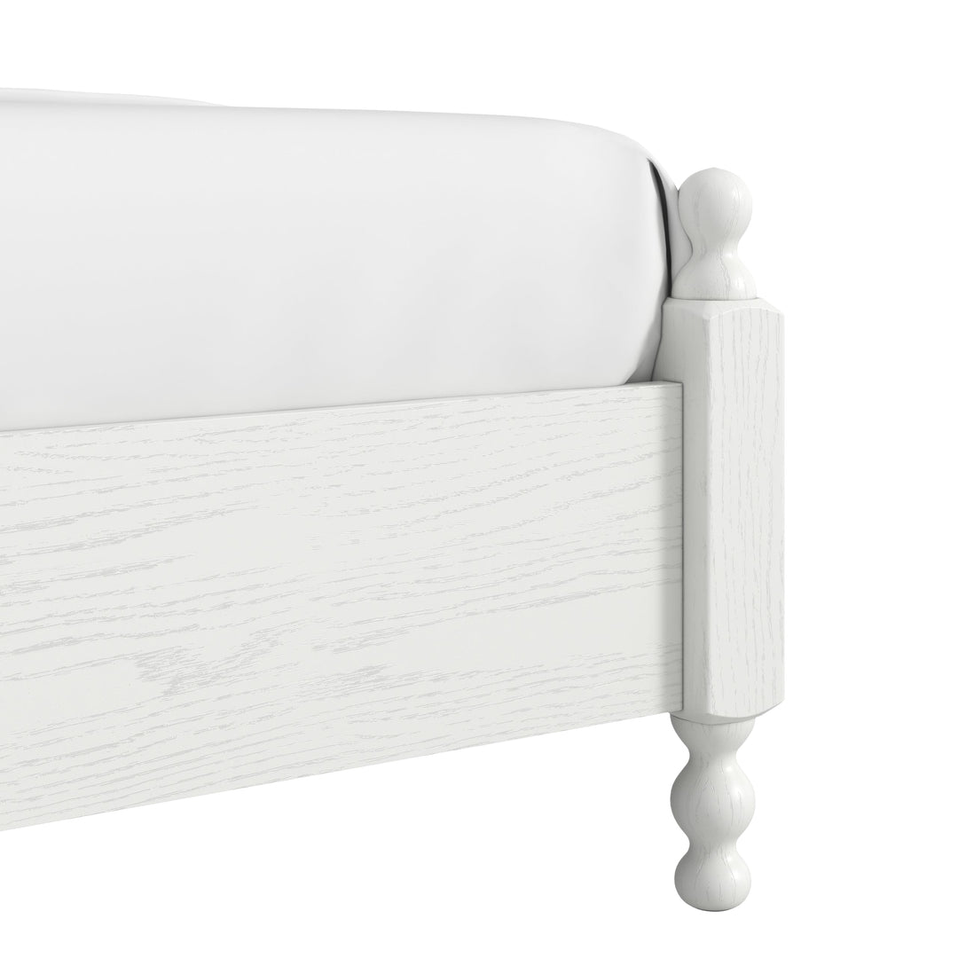 Haven KG Uph Finial Bed