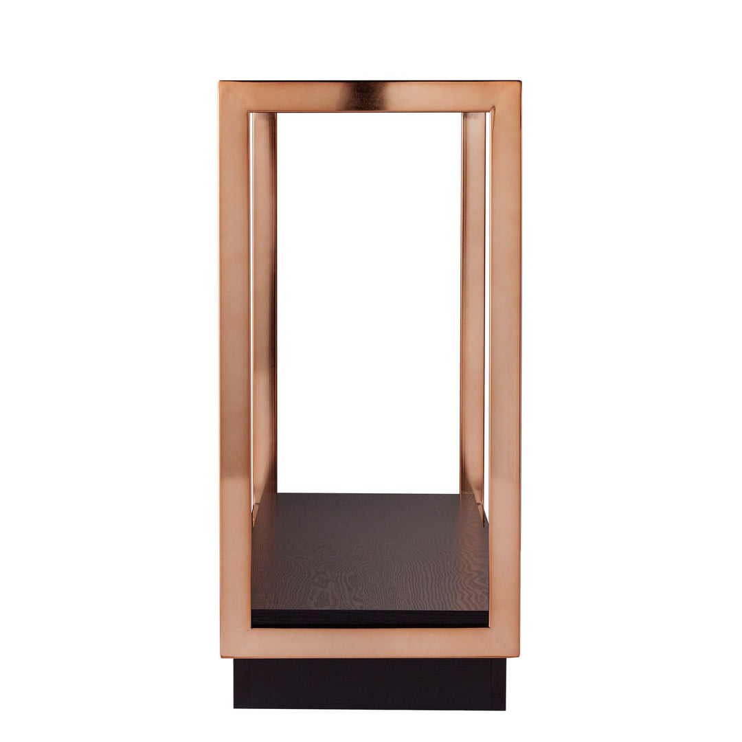 SwayLiving Lexina Glass-Top Console Table CONSOLE TABLES