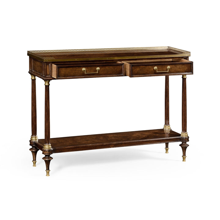 SwayLiving Brompton Mahogany Console Table CONSOLE TABLES