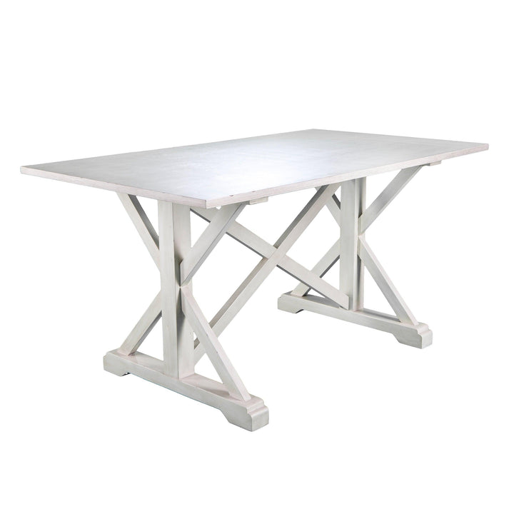 SwayLiving Cardwell Distressed Farmhouse Dining Table DINING TABLES