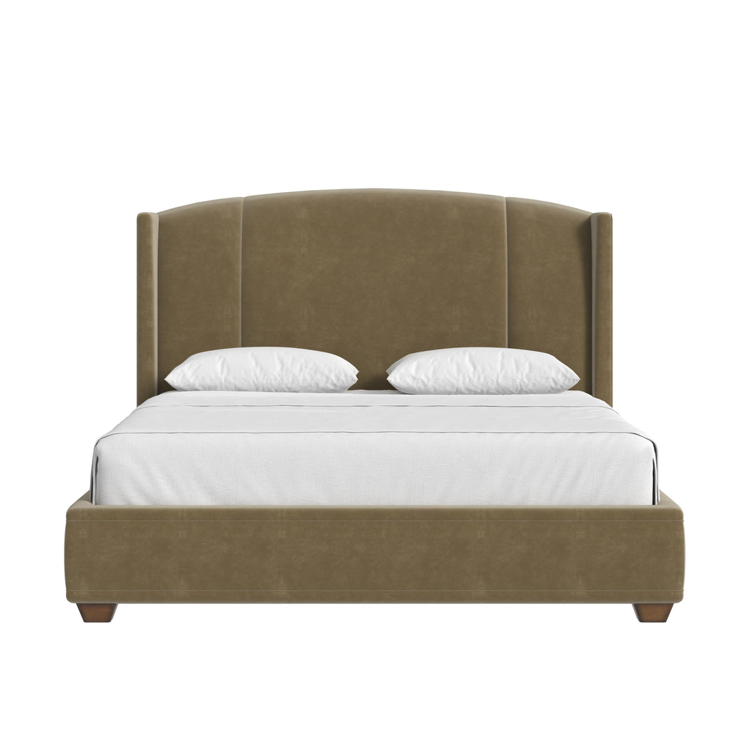 Harbor QN Uph Bed-Camel