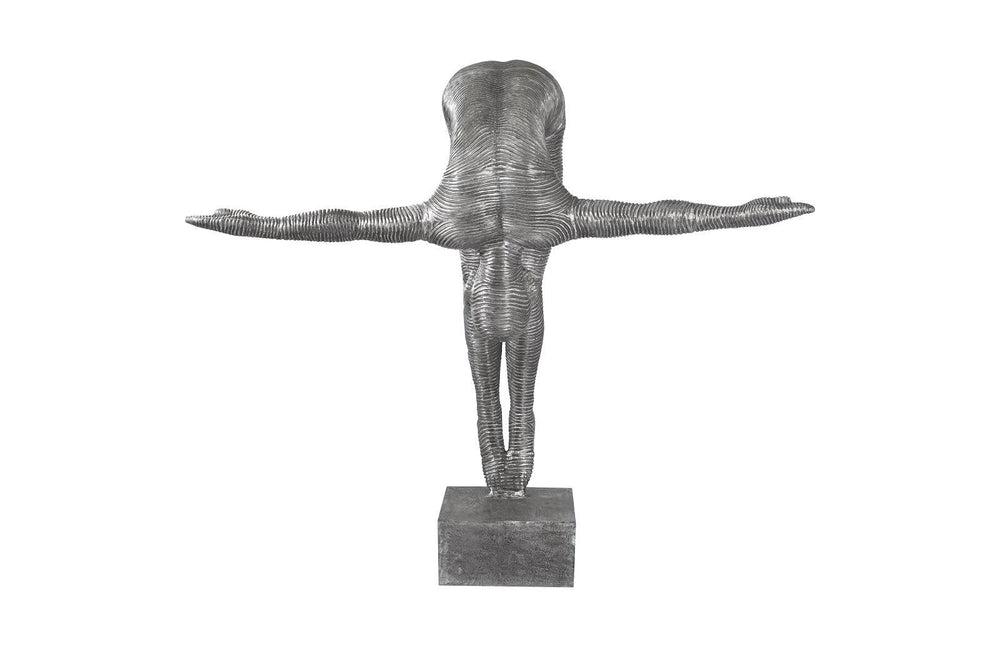 SwayLiving Diving Sculpture, Aluminum, Large DECORATIVE OBJECTS