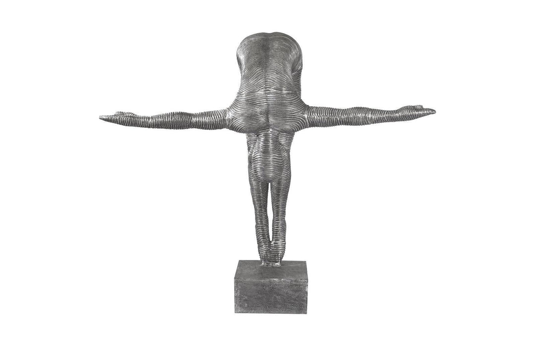 SwayLiving Diving Sculpture, Aluminum, Large DECORATIVE OBJECTS