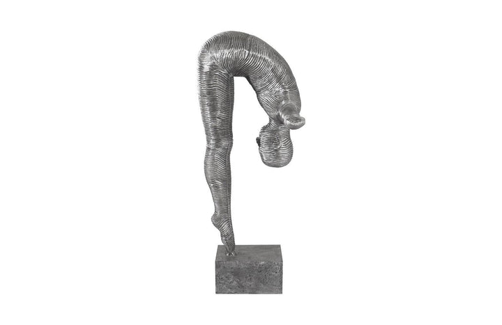 SwayLiving Diving Sculpture, Aluminum, Large DECORATIVE OBJECTS