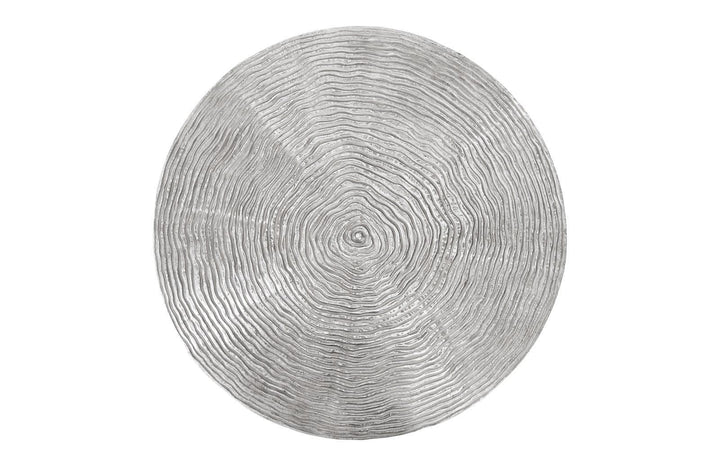 SwayLiving Ripple Coffee Table, Black/Silver, Aluminum COFFEE TABLES