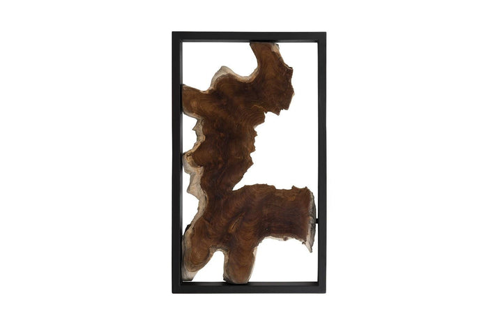 SwayLiving Framed Root Wall Art, Rectangle, Black WALL ACCENTS