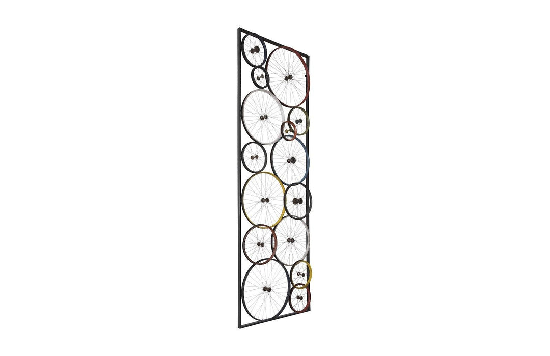 SwayLiving Bicycle Wheel Wall Art, Assorted WALL ACCENTS
