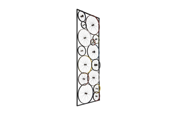 SwayLiving Bicycle Wheel Wall Art, Assorted WALL ACCENTS