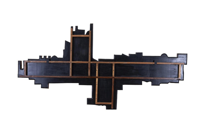 SwayLiving Asken Wall Art, Wood, Freeform WALL ACCENTS