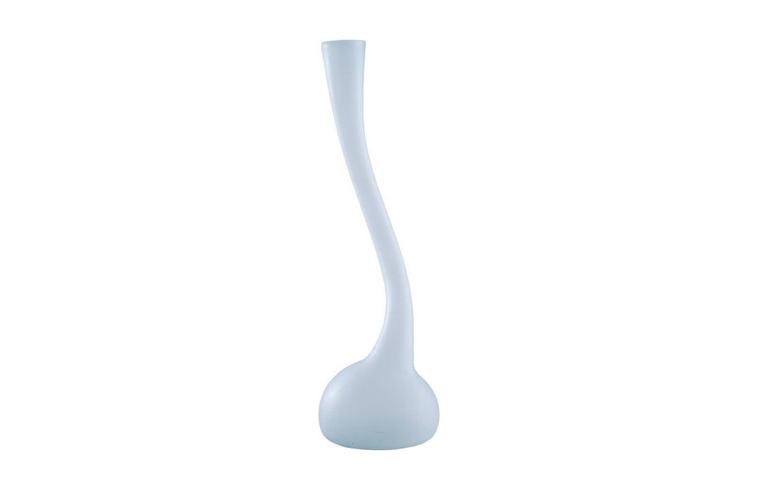 SwayLiving Frosted Corkscrew Vase, MD VASES, JARS, + BOTTLES