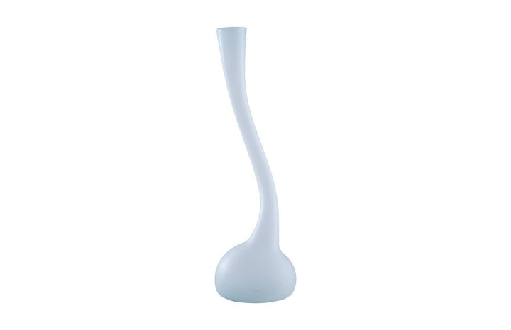 SwayLiving Frosted Corkscrew Vase, MD VASES, JARS, + BOTTLES