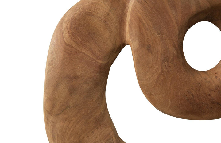SwayLiving Swirl Wall Tile, Teak Wood, Assorted WALL ACCENTS