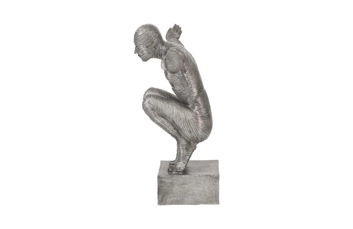 SwayLiving Outstretched Arms Sculpture, Aluminum, Large DECORATIVE OBJECTS