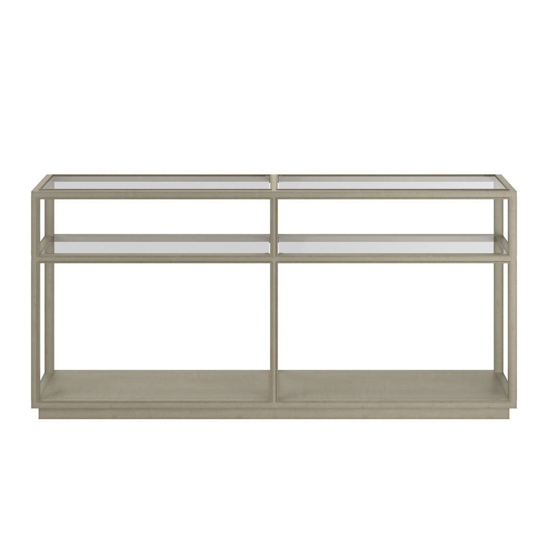 Glaze Console Table-Bezel