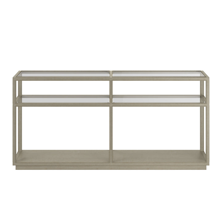 Glaze Console Table-Bezel