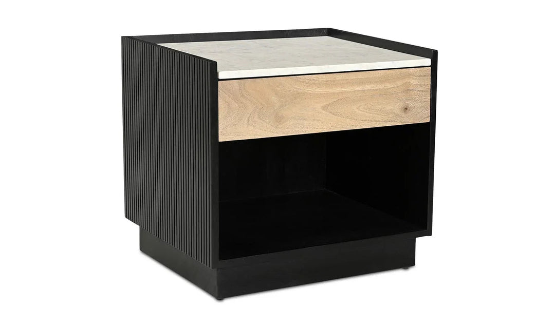 Carter Nightstand Black - SwayLiving