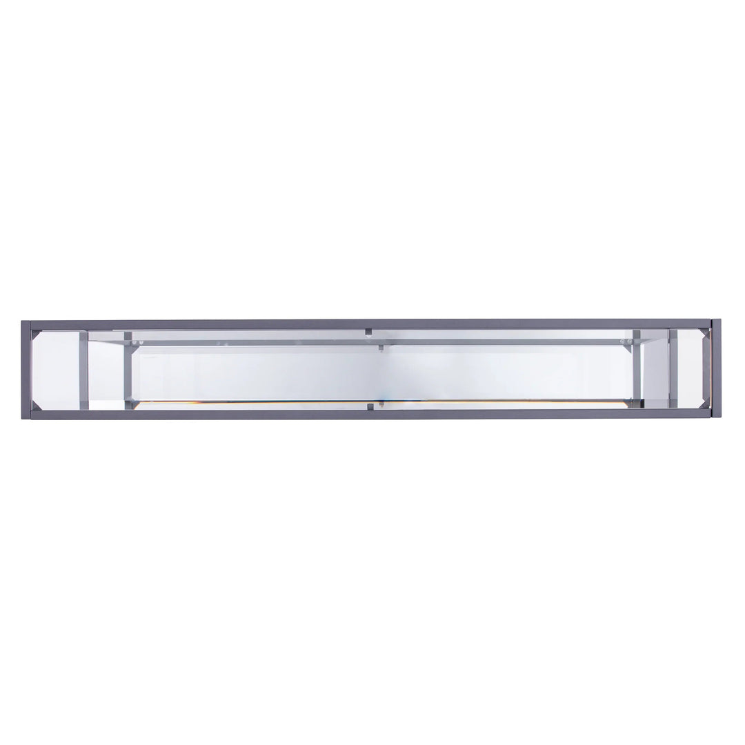SwayLiving Bergen Narrow Metal Console Table - Silver CONSOLE TABLES