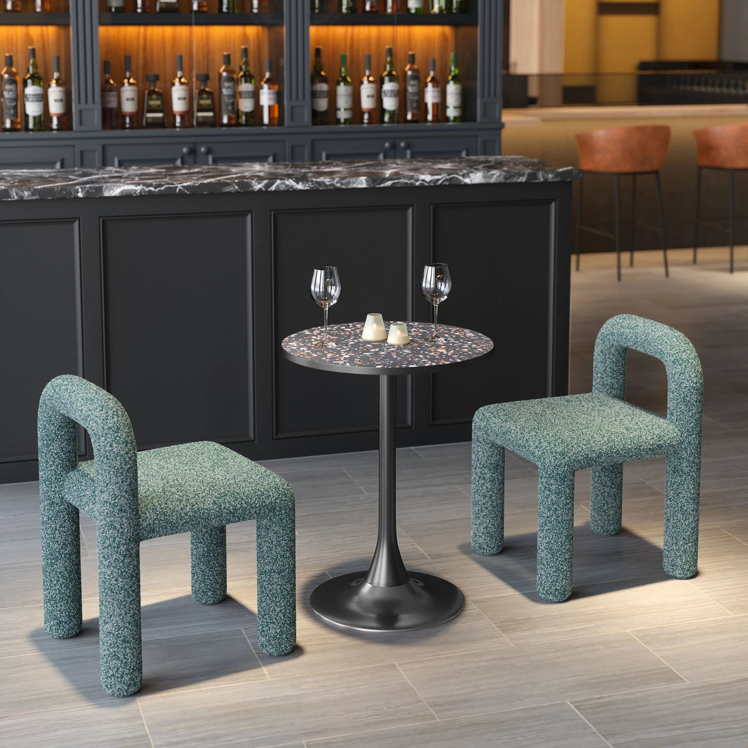 SwayLiving Bite Bistro Table Black DINING TABLES