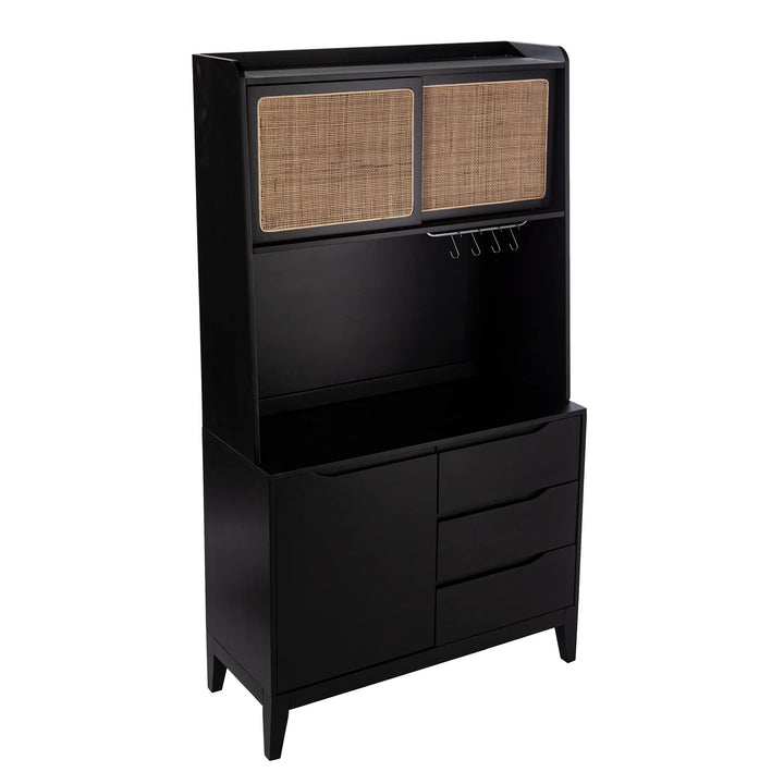 SwayLiving Carondale Tall Buffet Cabinet w/ Storage SIDEBOARDS + CREDENZAS