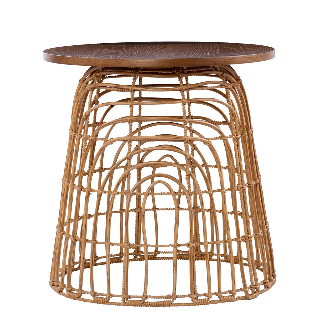 SwayLiving Weaverdon Round Accent Table ACCENT TABLES