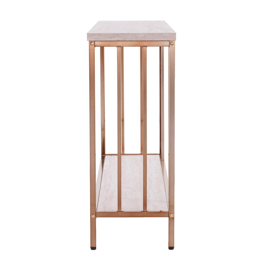 SwayLiving Brexlyn Faux Stone Console Table CONSOLE TABLES