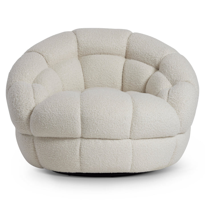 Coco Fabric Swivel Chair