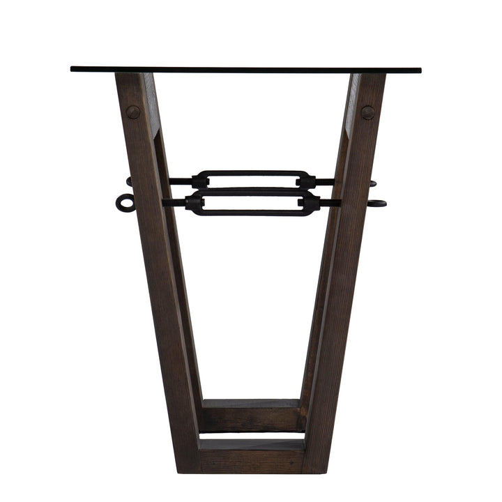SwayLiving Garrinston Reclaimed Wood End Table ACCENT TABLES