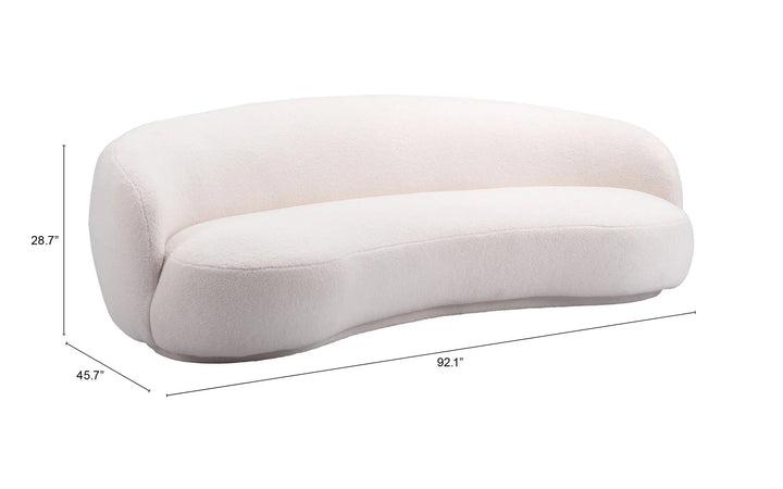 SwayLiving Tibet Sofa Cream SOFAS + SECTIONALS