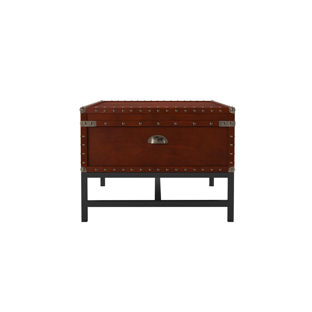 SwayLiving Voyager Storage Cocktail Table - Espresso COFFEE TABLES