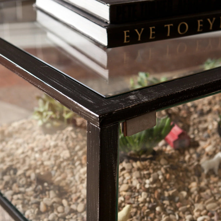 SwayLiving Terrarium Display Cocktail Table COFFEE TABLES