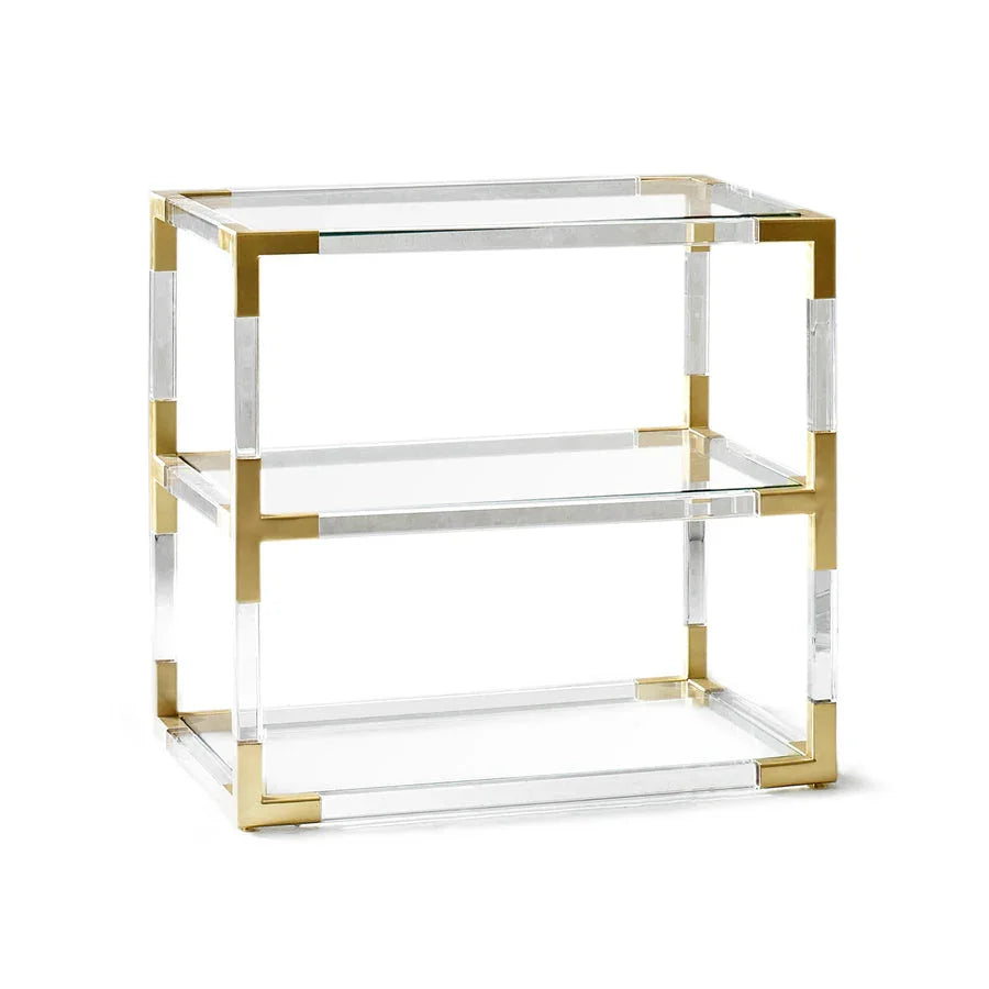 SwayLiving Jacques Two-Tier Side Table ACCENT TABLES