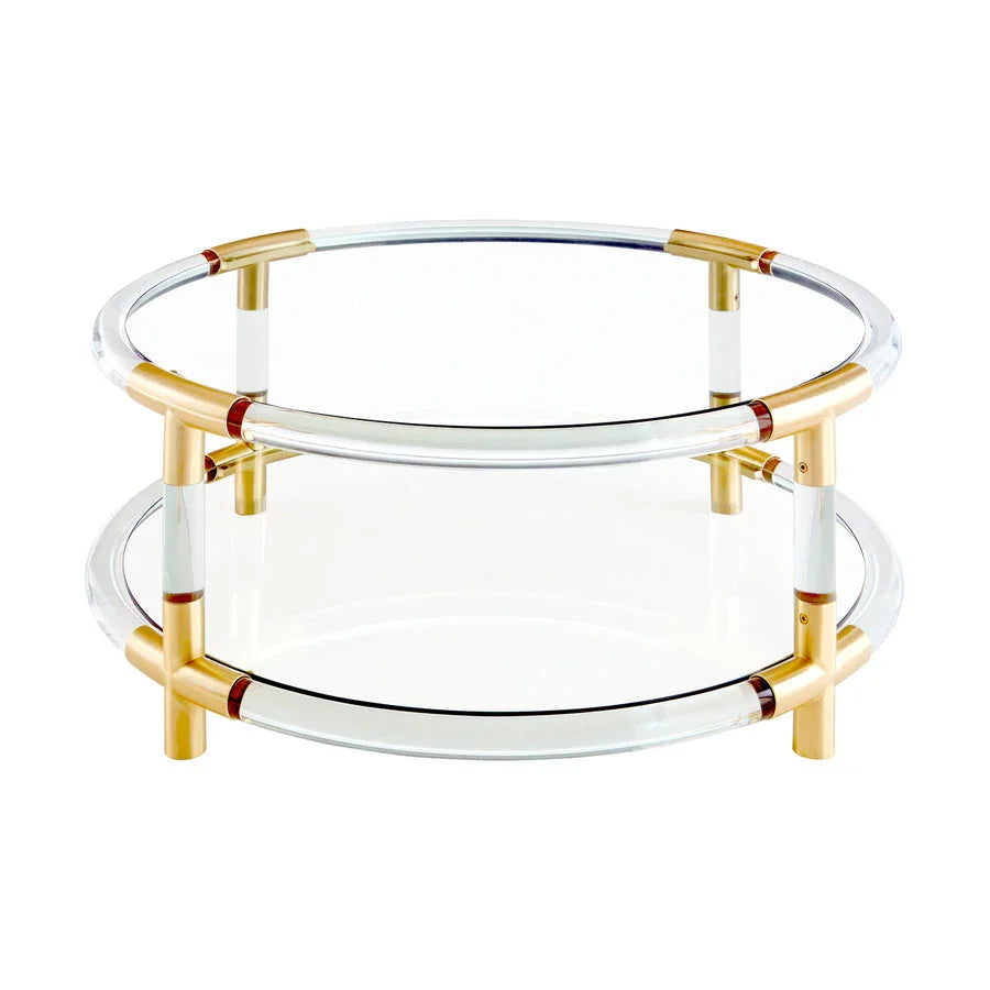 SwayLiving Jacques Round Cocktail Table COFFEE TABLES