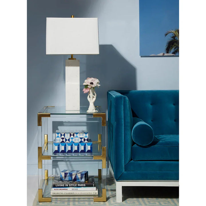 SwayLiving Jacques Two-Tier Side Table ACCENT TABLES