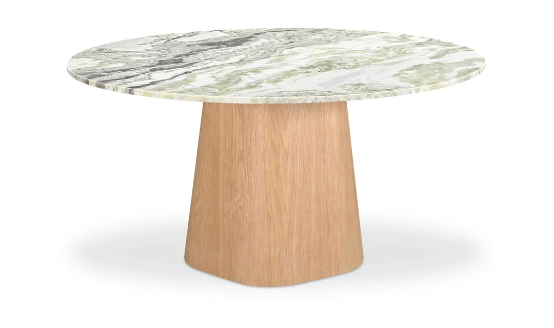 Evelyn Dining Table Onyx Marble - SwayLiving