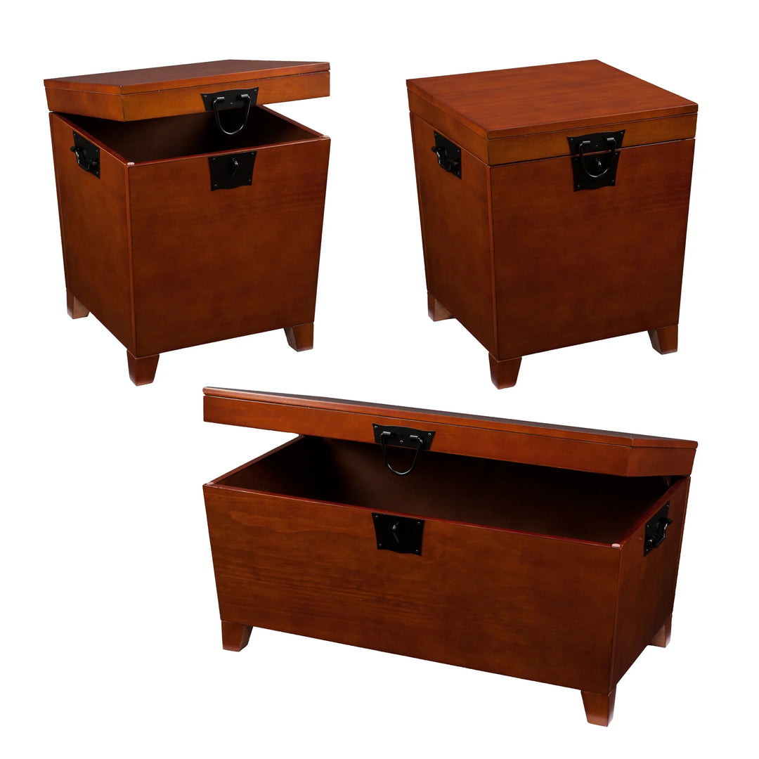 SwayLiving Pyramid Trunk Table Collection COFFEE TABLES