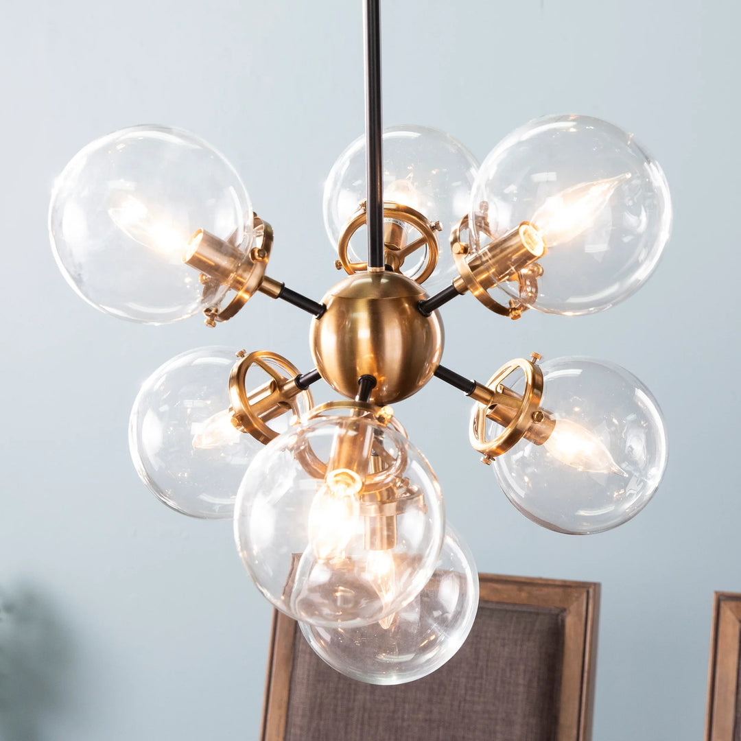 SwayLiving Holly & Martin Boltonly Contemporary 7-Light Pendant Lamp PENDANT LIGHTING