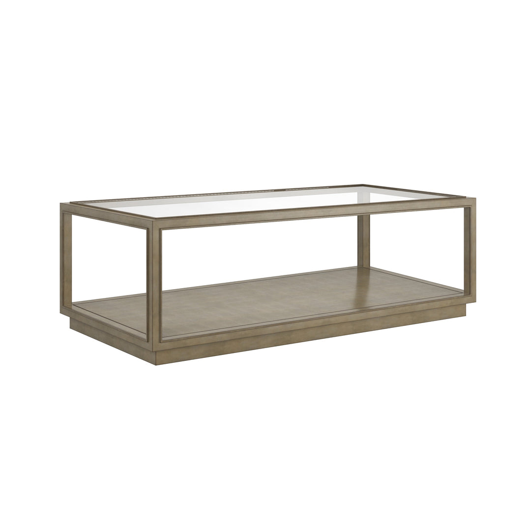 Glaze Rec Cktl Table-Quartz