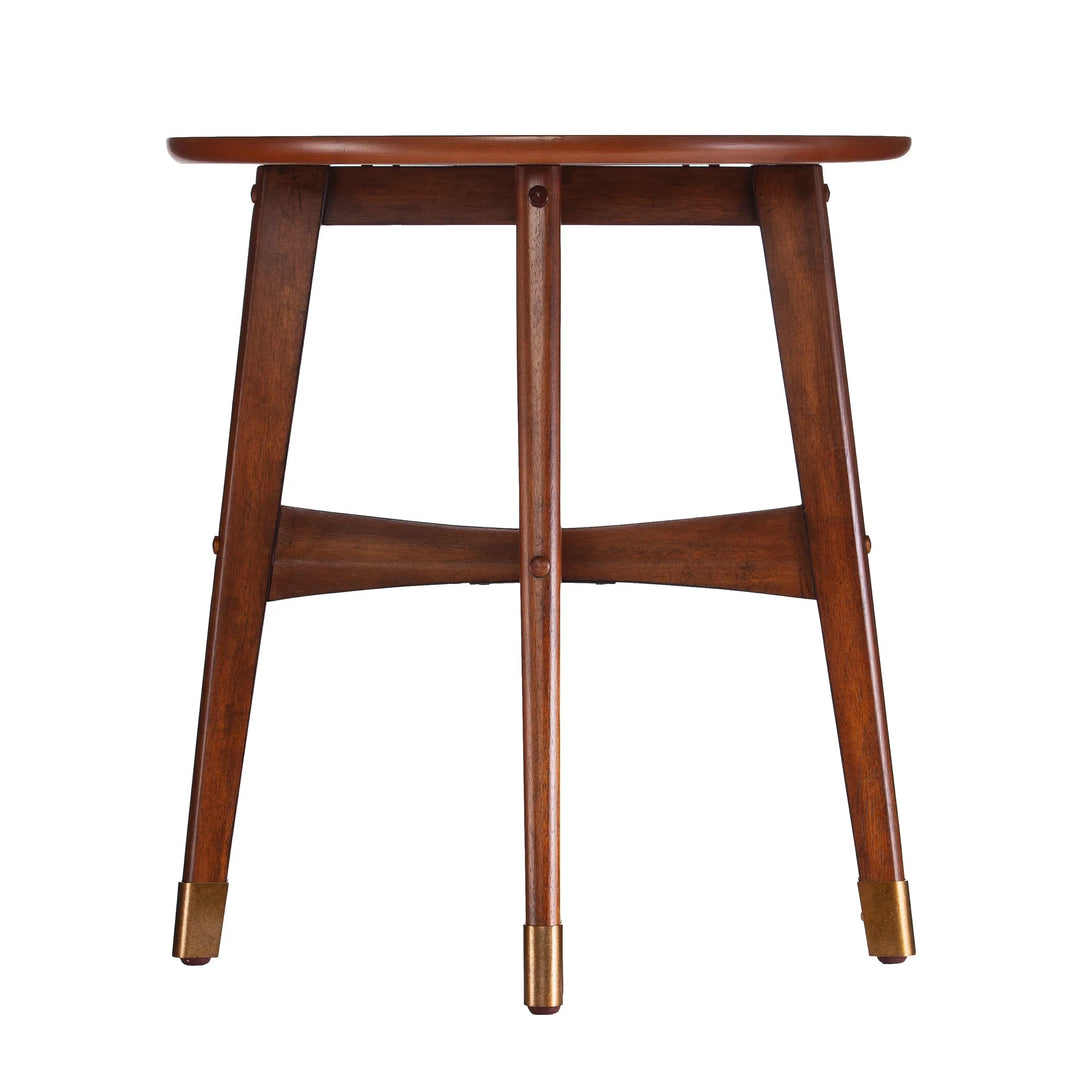 SwayLiving Rhoda Round Midcentury Modern End Table ACCENT TABLES