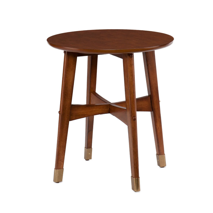 SwayLiving Rhoda Round Midcentury Modern End Table ACCENT TABLES